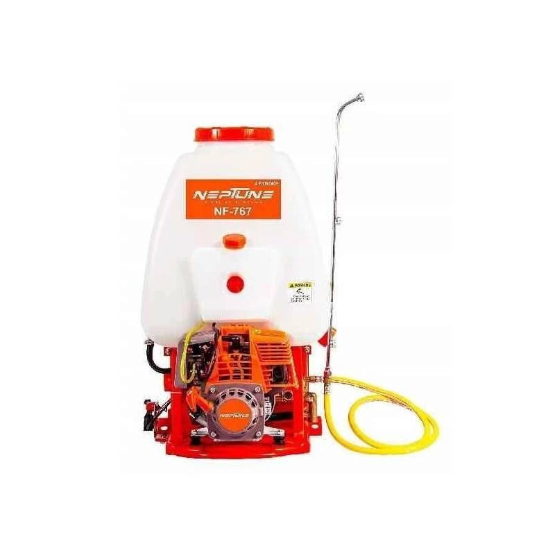 Neptune NF-767 25L 1HP 4 Stroke White Knapsack Petrol Engine Power Sprayer image-7
