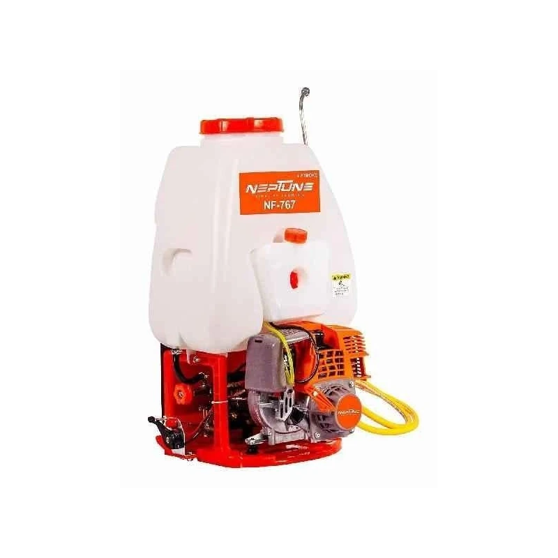 Neptune NF-767 25L 1HP 4 Stroke White Knapsack Petrol Engine Power Sprayer image-8