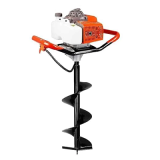 Neptune AG-63 3.5HP 63CC 2 Stroke Earth Auger with 8 inch Drill Bit image-1
