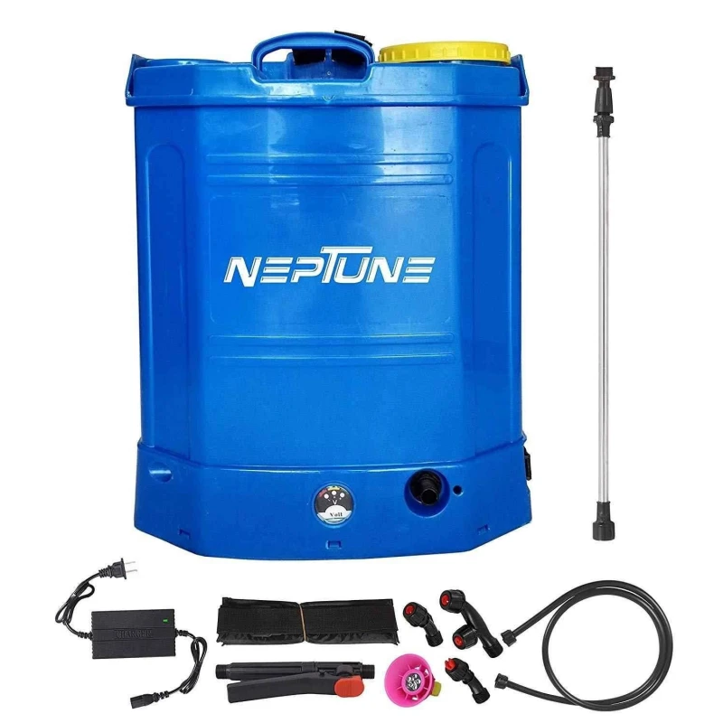 Neptune BS-13 16L 12V Blue Knapsack Battery Operated Garden Sprayer image-1