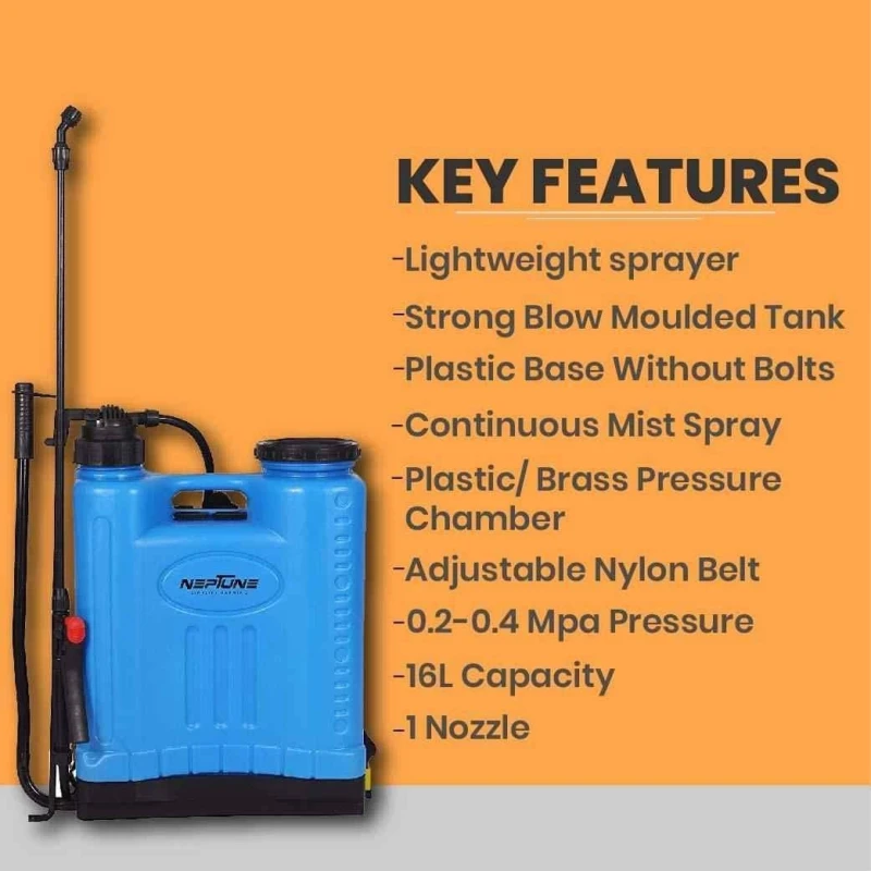 Neptune NF-10B 16L Hand Operated Knapsack Sprayer image-4