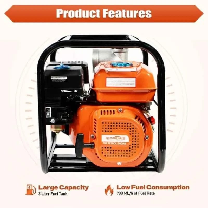 Neptune NPP-30 Simplify Farming 6.5 HP Petrol Water Pump Set