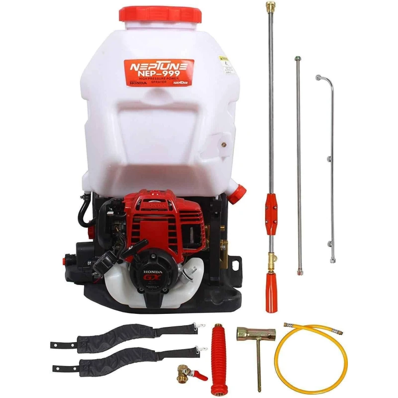 Neptune NF-999 20L Simplify Farming Knapsack Power Sprayer with 4 Stroke Honda Gx25 Engine image-5