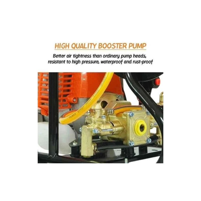 Neptune NPW-768 WH 1HP 35CC Power Pressure Sprayer with 4 Stroke Engine and 50 Meter Hose Pipe image-3