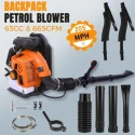Neptune BPLP-63 3.5HP 2 Stroke 63cc Backpack Petrol Leaf Blower for Cleaning Dust