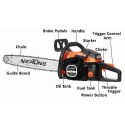 Neptune CS-58 3.5HP 2500W Chain Saw with 22 inch Saw Blade image-5