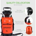 Neptune NF-5.0 5 Litre Red Hand Operated Garden Pressure Sprayer image-4