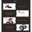 Neptune BC-520W 43cc 1.95 HP 2 stroke Heavy Duty Petrol Hand Grass Cutter with Wheels and Brush image-3