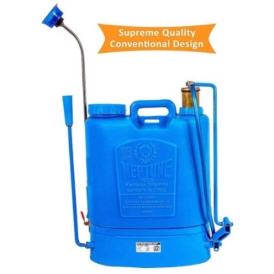 Neptune Hariyali-10 16 Litre Blue Knapsack Hand Operated Garden Sprayer image-1