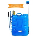 Neptune Hariyari-12 16 Litre Blue Knapsack Hand Operated Garden Sprayer image-1