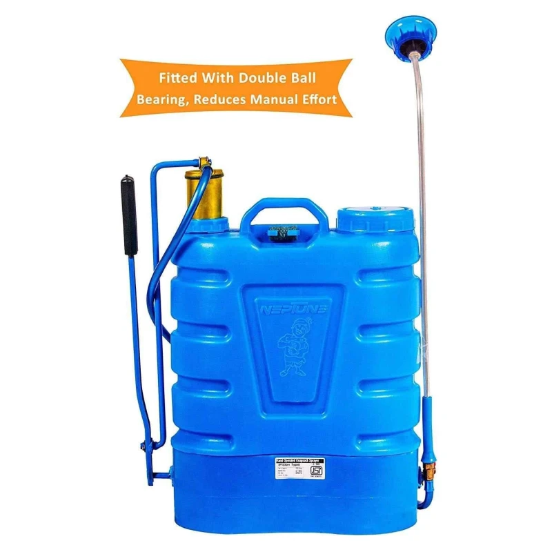 Neptune Hariyari-12 16 Litre Blue Knapsack Hand Operated Garden Sprayer image-1