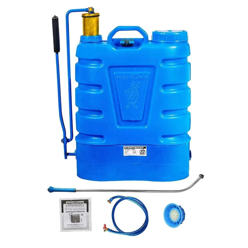 Neptune Hariyari-12 16 Litre Blue Knapsack Hand Operated Garden Sprayer image-7