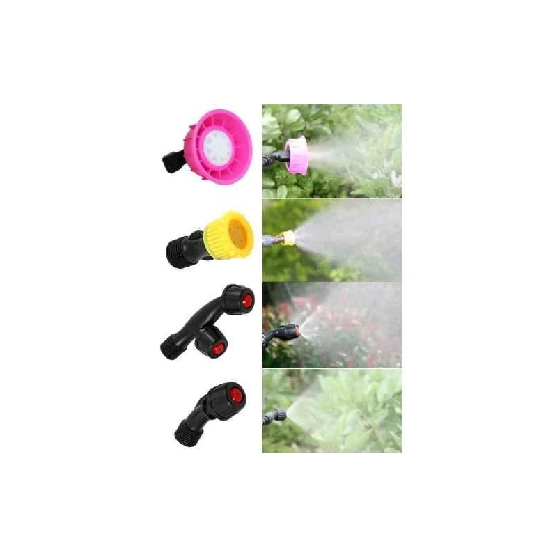 Neptune BS-25 16L 12V 2-in-1 Hand Cum Battery Operated Knapsack Red Garden Sprayer image-4