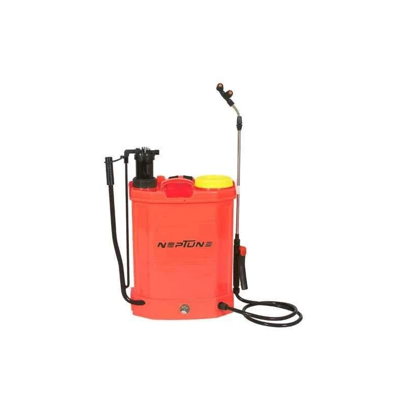 Neptune BS-25 16L 12V 2-in-1 Hand Cum Battery Operated Knapsack Red Garden Sprayer image-5
