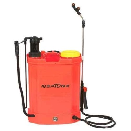 Neptune BS-25 16L 12V 2-in-1 Hand Cum Battery Operated Knapsack Red Garden Sprayer image-5