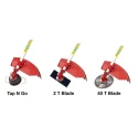 Neptune BC-360 0.95KW 4 Stroke Red 3-in-1 Brush Cutter with 3 Blades image-3