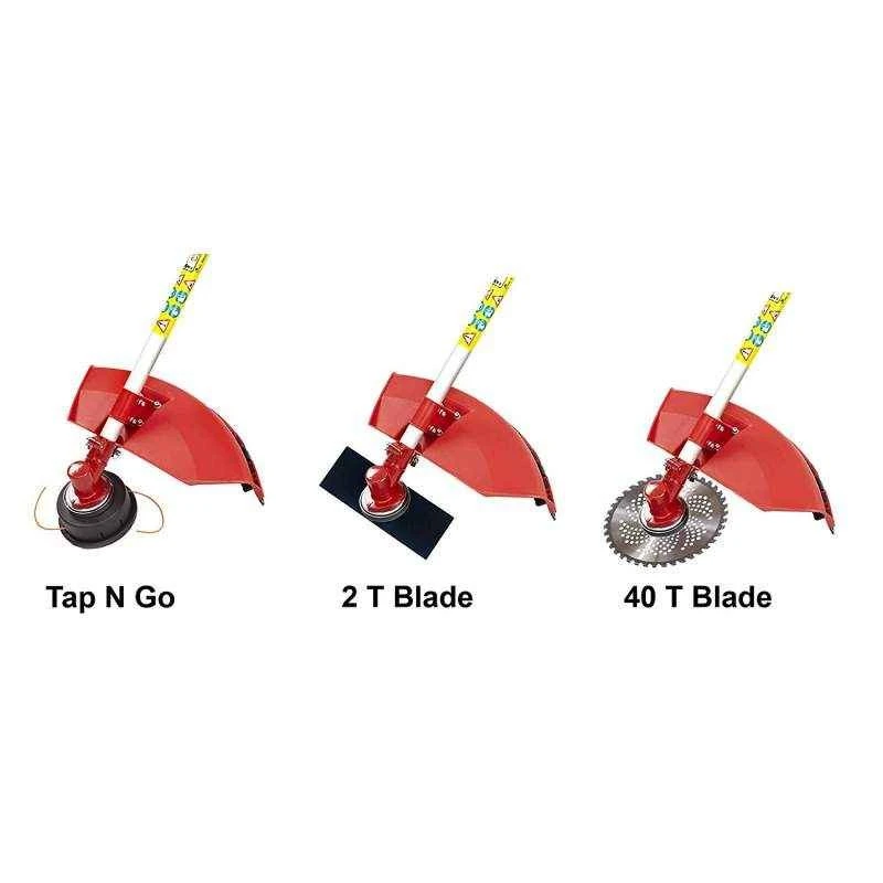 Neptune BC-360 0.95KW 4 Stroke Red 3-in-1 Brush Cutter with 3 Blades image-3