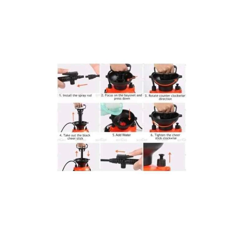 Neptune NF-8 8L Hand Operated Manual Pressure Sprayer image-3