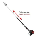 Neptune NPP-260 1HP 26CC Petrol Engine Telescopic Tree Pole Pruner Saw with 12 inch Cutting Bar image-3