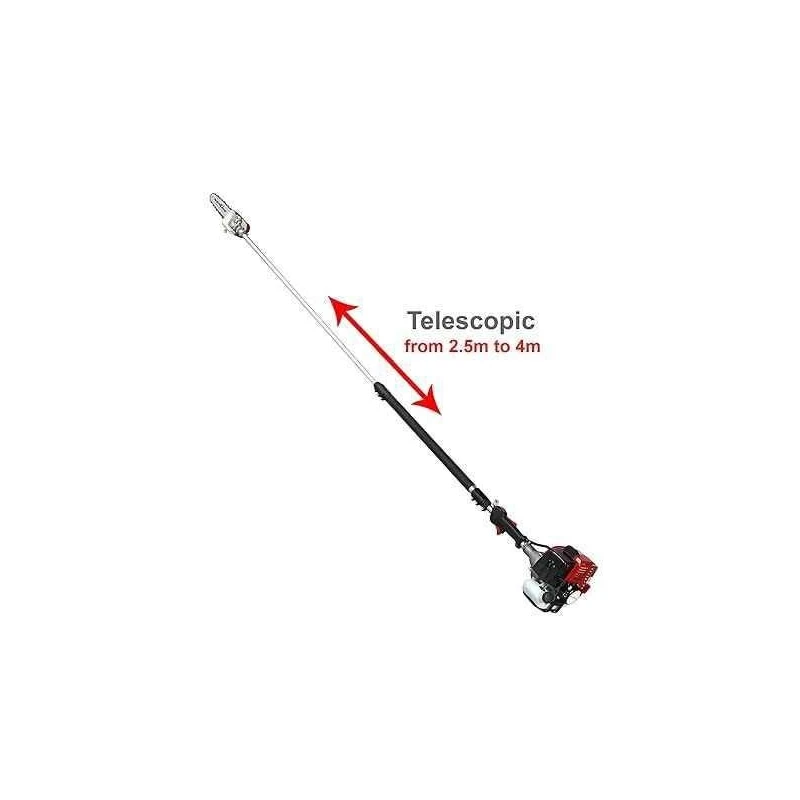 Neptune NPP-260 1HP 26CC Petrol Engine Telescopic Tree Pole Pruner Saw with 12 inch Cutting Bar image-3