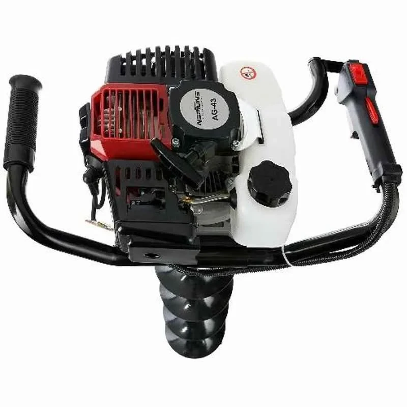 Neptune AG-43 2.7HP 52cc 2 Stroke Black Earth Auger with 6 inch Drill Bit image-3