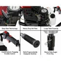 Neptune AG-43 2.7HP 52cc 2 Stroke Black Earth Auger with 6 inch Drill Bit image-4