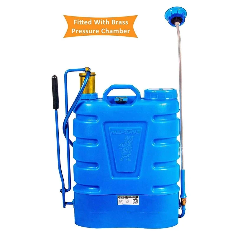 Neptune Hariyali-08 16 Litre Blue Knapsack Hand Operated Garden Sprayer image-3