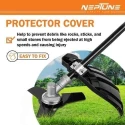 Neptune BC-1800E 1800W 7500rpm 2-in-1 Electric Grass Trimmer image-7