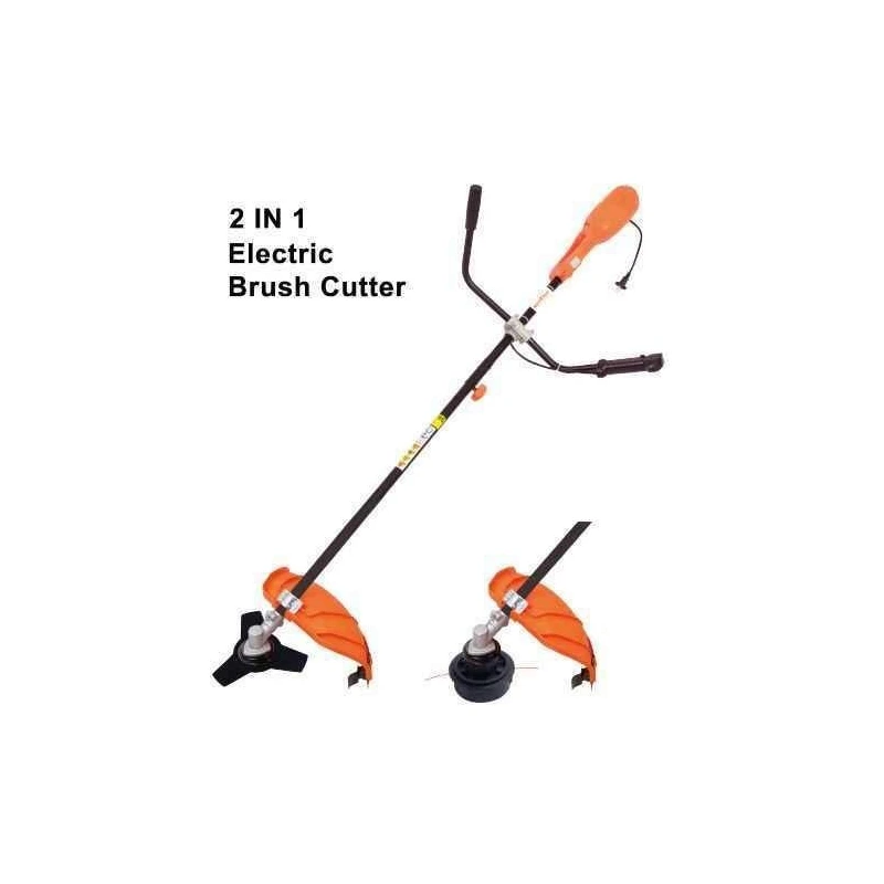 Neptune BC-1200E 1200W Red Electric Lawn Brush Cutter Machine image-4