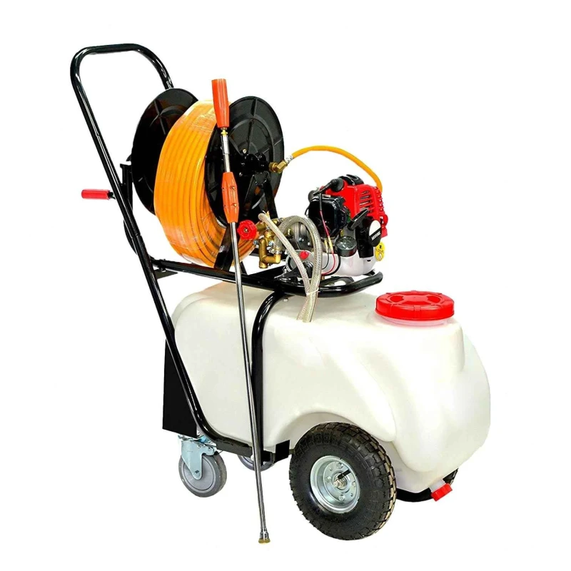 Neptune PS-50 50L White Portable Trolley Hand Push Power Sprayer image-2