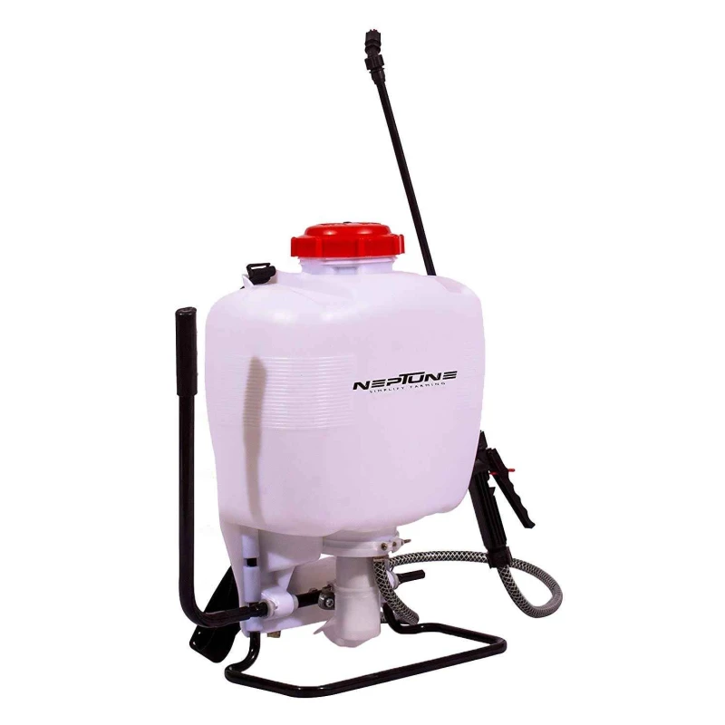 Neptune Backpack-15 15 Litre White Knapsack Hand Operated Garden Sprayer image-2
