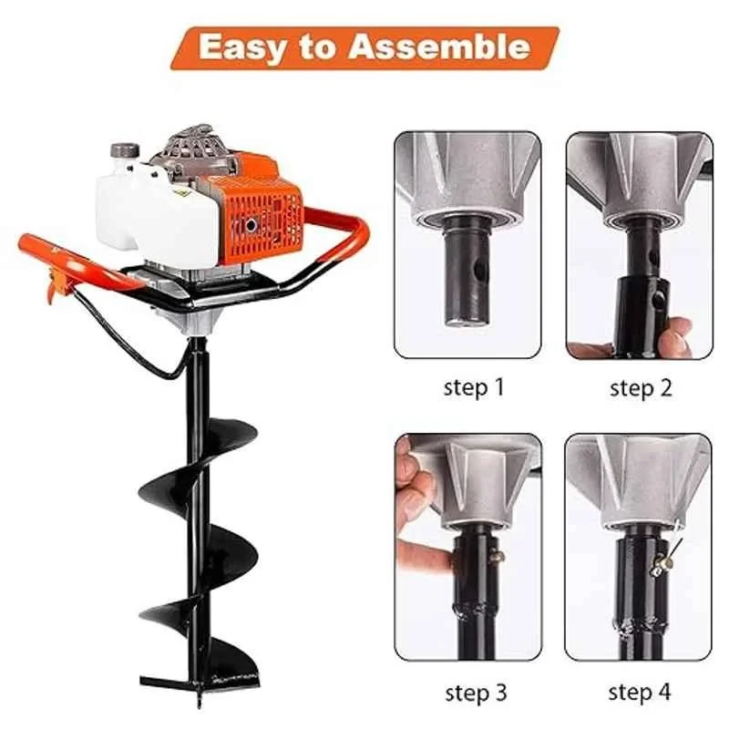 Neptune AG-63 3.5HP 63CC 2 Stroke Earth Auger Engine image-3
