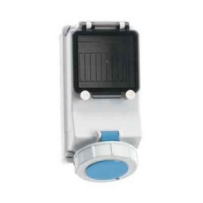 Neptune 15352 32A 3 Pin IP67 Industrial Surface Mounting Socket Outlet with MCB Provision image-1