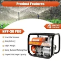 Neptune NPP-30 Pro 7HP 4 Stroke 196cc Petrol Water Pump Set image-2