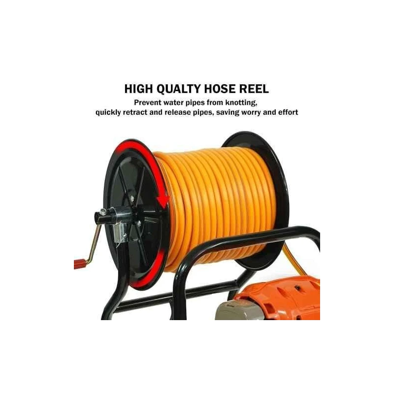 Neptune NPW-768 WH 1HP 35cc Power Pressure Sprayer with 4 Stroke Engine & 10m Hose Pipe image-6