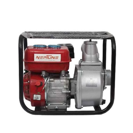 Neptune 6.5HP 196cc 4 Stroke Red Petrol Start Kerosene Run Water Pump Set