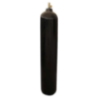 Safe Pro 47L Magne Steel Black Empty Jumbo Oxygen Cylinder with Valve
