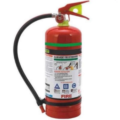 Safe Pro 9kg Portable Type Clean Stainless Steel Agent Fire Extinguisher image-1