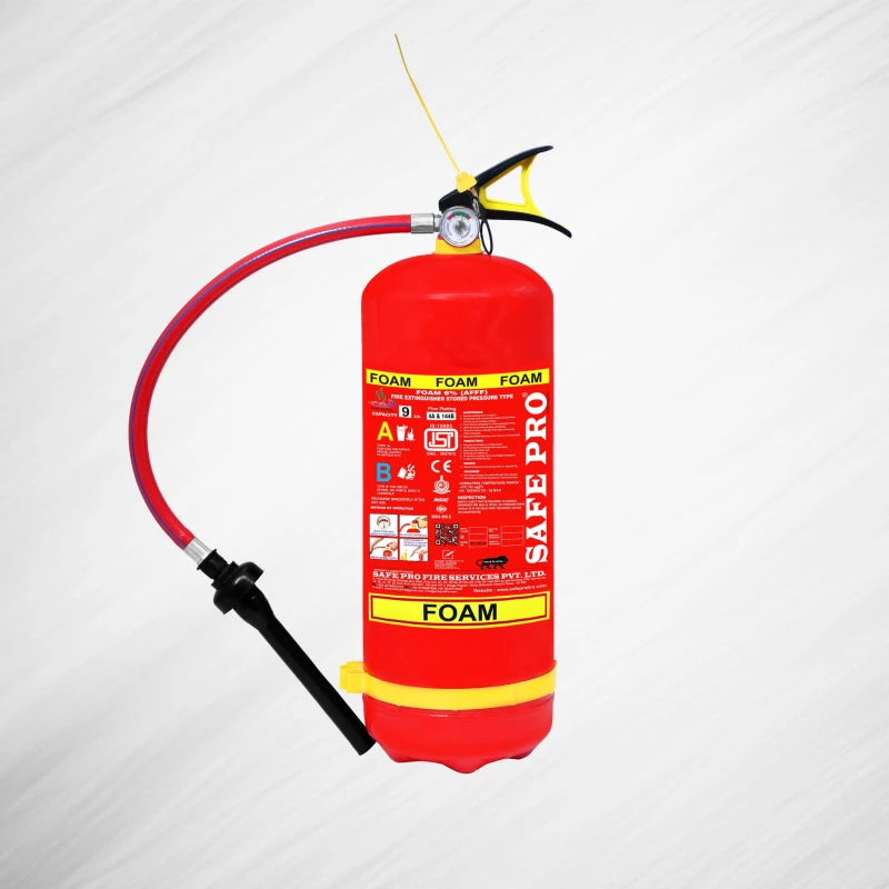 Safe Pro 9L Mechanical Foam Type Stored Pressure Fire Extinguisher SPF-9MF image-1