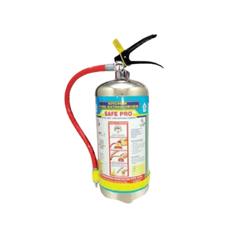 Safe Pro 6kg K-Type Stainless Steel Kitchen Fire Extinguisher SPF 6k image-1