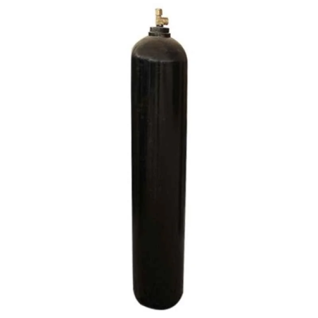 Safe Pro 10L Magne Steel Black Empty Oxygen Cylinder with valve image-1