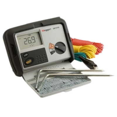 Megger Digital Earth Resistance Tester DET3TD image-1