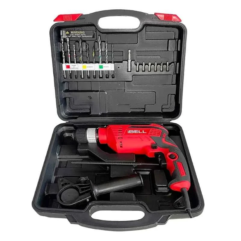 iBELL 13mm Red Impact Drill 650W IBL ID13-80 image-2