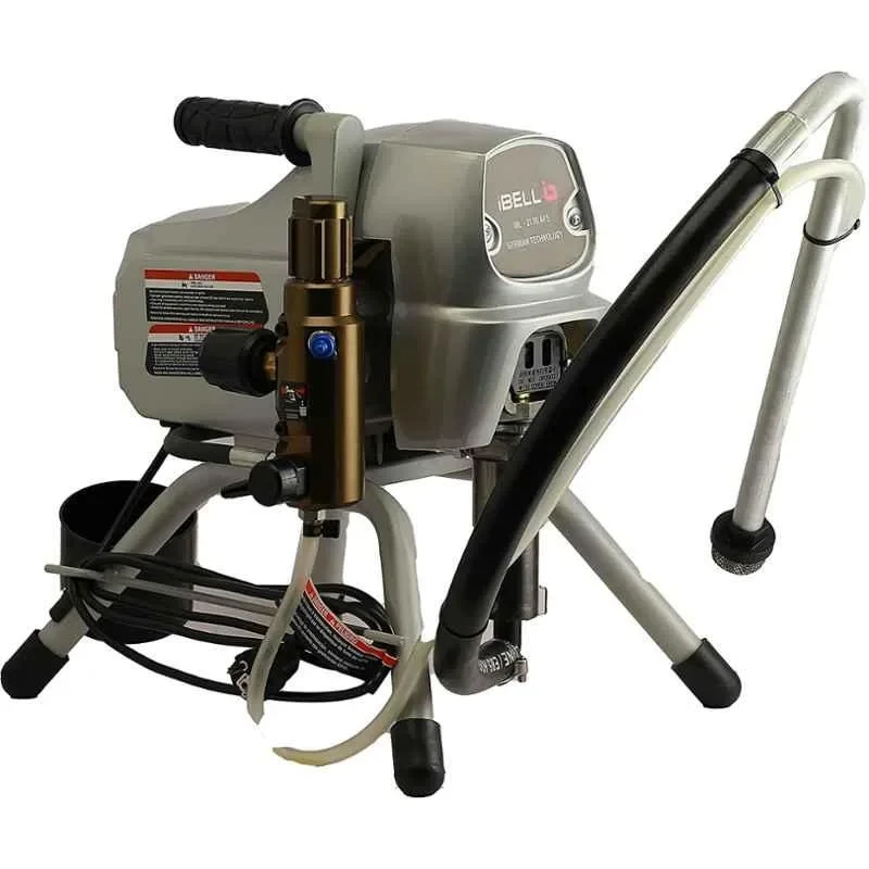 iBELL Airless Paint Spraying Gun with 7.6m Hose 220-240V image-2