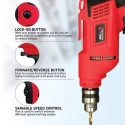 iBELL 10mm 400W 2800rpm Red Electric Drill with Reverse Rotation ED06-91 image-5