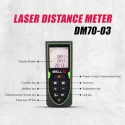 iBELL 70m Laser Distance Meter IBL-DM70-03 image-2