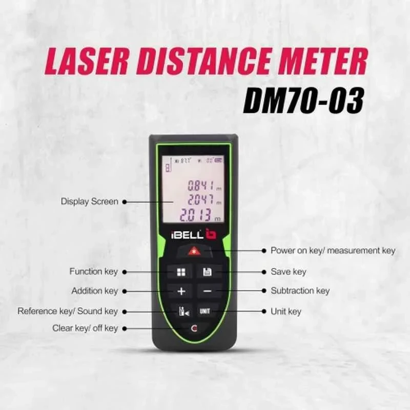 iBELL 70m Laser Distance Meter IBL-DM70-03 image-2