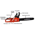 iBELL Gasoline Chain Saw IBL 1856 CS image-2