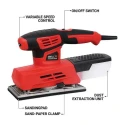 iBELL 220W 12000rpm Red Corded Electric Finishing Sander FS87-20 image-5