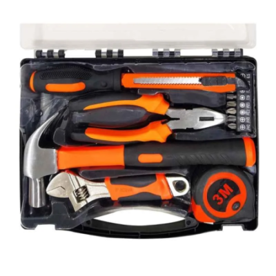 iBELL 14 Pcs DIY Hand Tool Kit for Household and Emergency Maintenance HT17-30 image-1